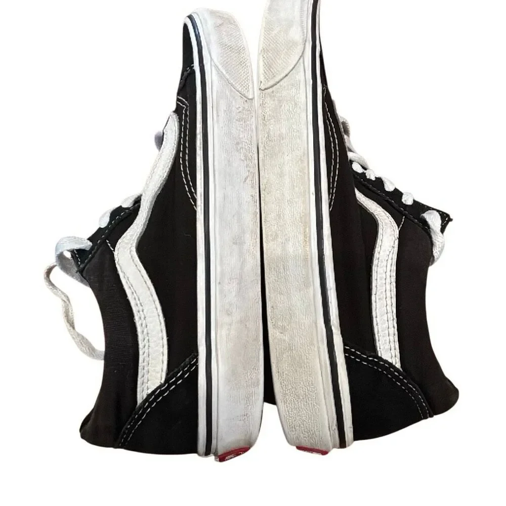 Vans Old Skool Black/White Skate Sneakers – Men’s 5.5 / Women’s 7